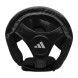 Casco de boxeo adidas Response Negro blanco ADIBHG023
