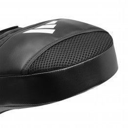 Mitt curvo entrenamiento adidas negro blanco ADISBAC01