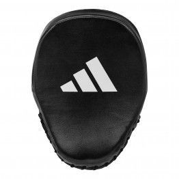 Mitt curvo entrenamiento adidas negro blanco ADISBAC01