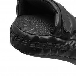 Mitt curvo entrenamiento adidas negro blanco ADISBAC01
