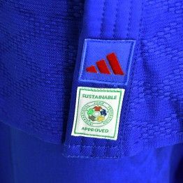 Judogi adidas Champion III PrimeGreen IJF azul (b/portugal)