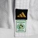 Judogi adidas Champion III PrimeGreen Slim Fit IJF blanco