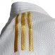 Judogi adidas Champion III PrimeGreen Slim Fit IJF blanco