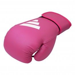 Guantes de boxeo adidas Speed 50 (magenta/blanco)