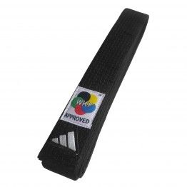 Cinturón adidas Elite WKF 45 mm (negro)