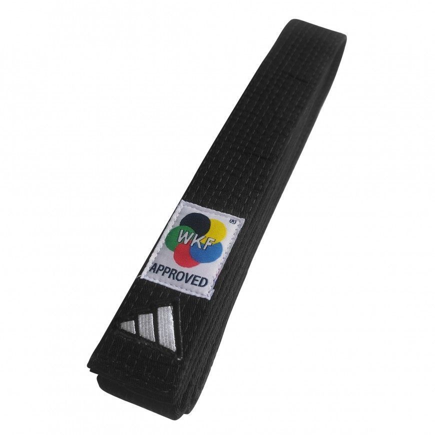Cinturón adidas Elite WKF 45 mm (negro)