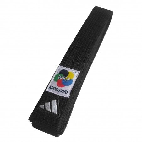 Cinturón adidas Elite WKF 45 mm (negro)