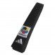 Cinturón adidas Elite WKF 45 mm (negro)
