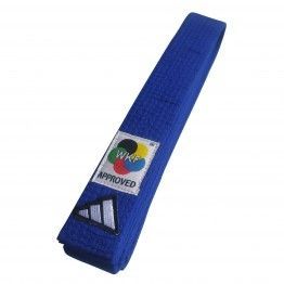 Cinturón adidas Elite WKF 45 mm (azul)
