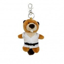 Llaveros de animales 10 cm (castor)