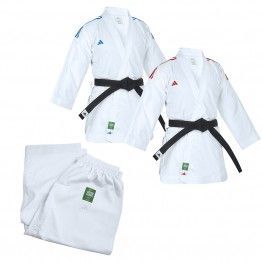 Pack Karategis adidas kumite Zero WKF (bandas colores)