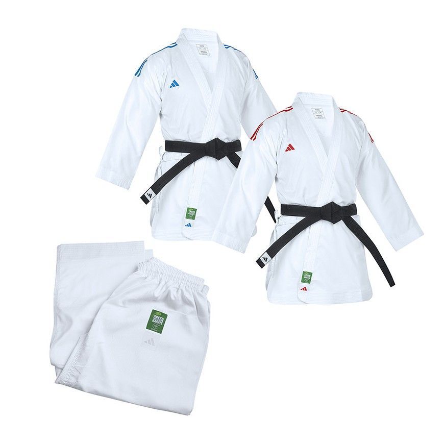 Pack Karategis adidas kumite Zero WKF (bandas colores)