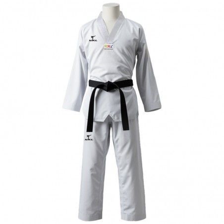 Entrenamiento logo tkd (cuello blanco)