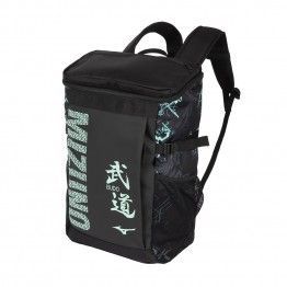 Mochila mizuno budo japan negro/verde