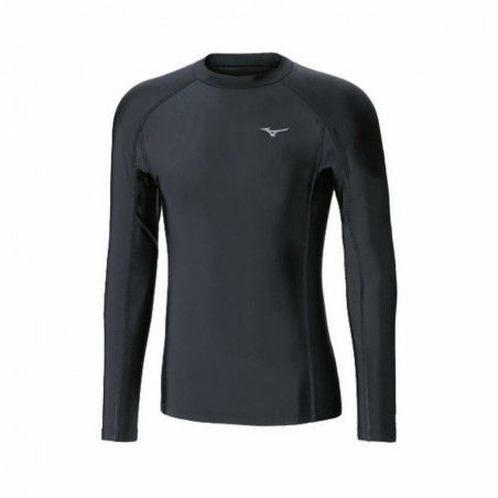 Camiseta negra mizuno biogear LS hombre negra