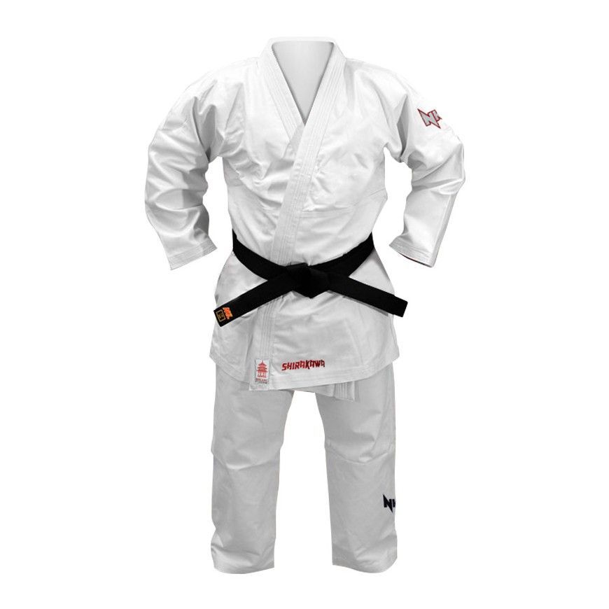 Kimono de JiuJitsu NKL Shirakawa blanco (16oz.)