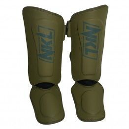 Espinilleras NKL P.U. Pro Series (mate verde)