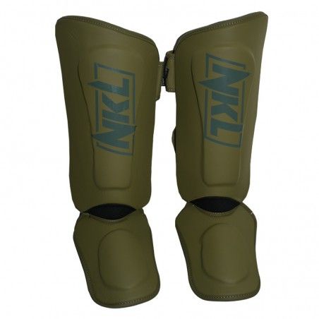 Espinilleras NKL P.U. Pro Series (mate verde)