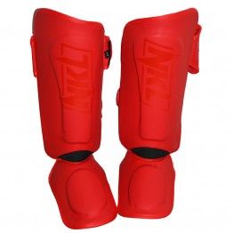 Espinilleras NKL P.U. Pro Series (mate rojo)