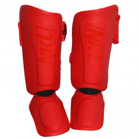 Espinilleras NKL P.U. Pro Series (mate rojo)