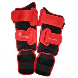 Espinilleras NKL P.U. Pro Series (mate rojo)