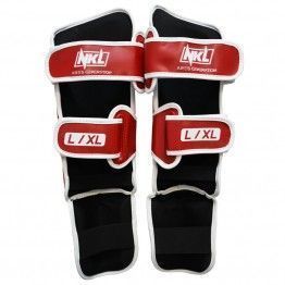 Espinilleras NKL P.U. Ares (rojo/blanco)