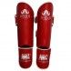 Espinilleras NKL P.U. Ares (rojo/blanco)