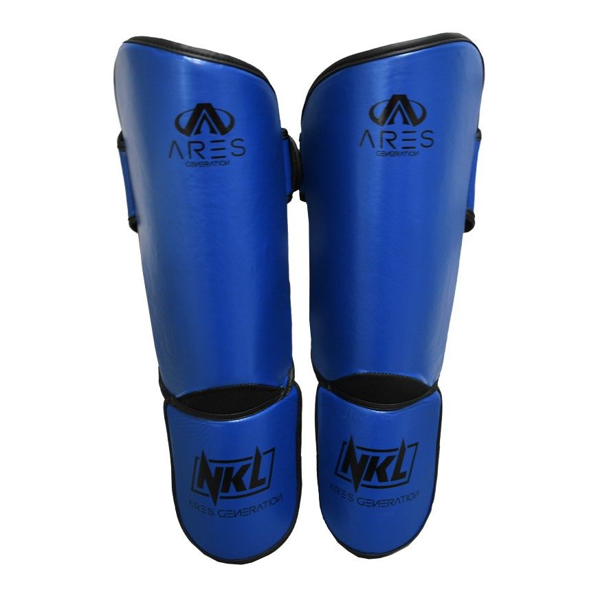 Espinilleras NKL P.U. Ares (azul/negro)