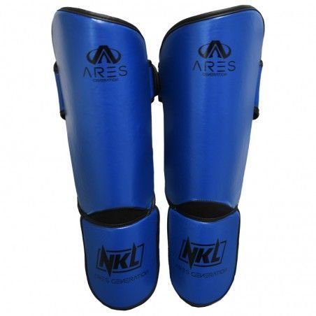 Espinilleras NKL P.U. Ares (azul/negro)