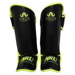 Espinilleras NKL P.U. Ares (negro/verde)