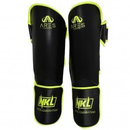 Espinilleras NKL P.U. Ares (negro/verde)