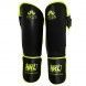 Espinilleras NKL P.U. Ares (negro/verde)