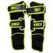 Espinilleras NKL P.U. Ares (negro/verde)