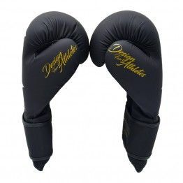 Guantes de boxeo NKL Pro Series (mate negro)