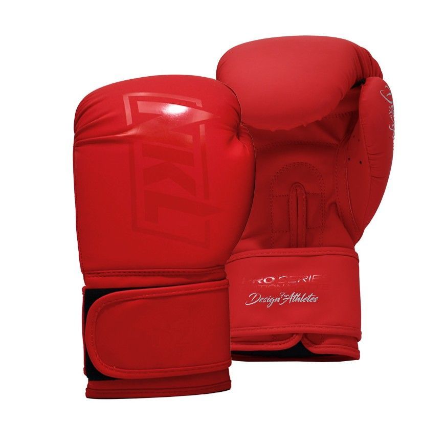 Guantes de boxeo NKL Pro Series (mate rojo)