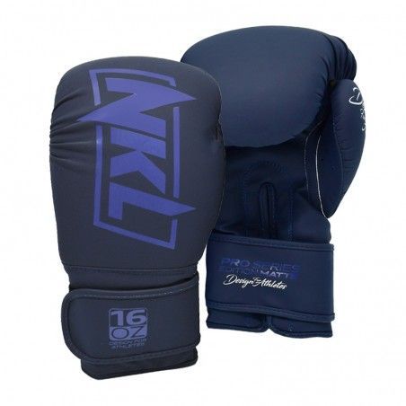 Guantes de boxeo NKL Pro Series (mate azul)