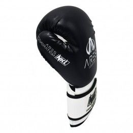 Guantes de boxeo NKL Ares (negro/blanco)