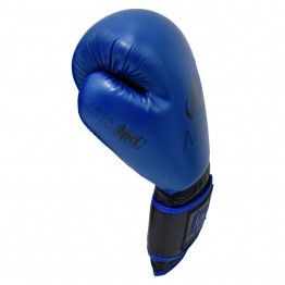 Guantes de boxeo NKL Ares (azul/negro)