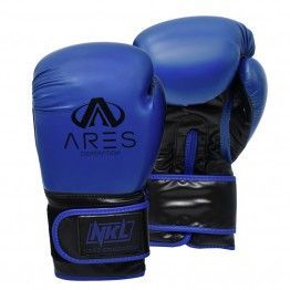 Guantes de boxeo NKL Ares (azul/negro)