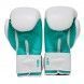 Guantes de boxeo NKL Ares (blanco/turqu