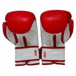 Guantes de boxeo NKL Ares (rojo/blanco)