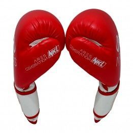 Guantes de boxeo NKL Ares (rojo/blanco)