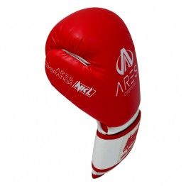 Guantes de boxeo NKL Ares (rojo/blanco)