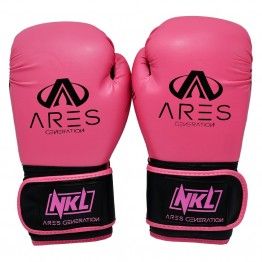 Guantes de boxeo NKL Ares (rosa/negro)