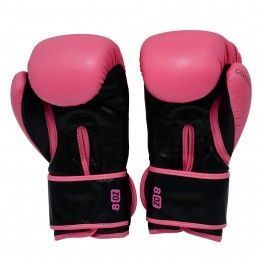 Guantes de boxeo NKL Ares (rosa/negro)