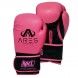 Guantes de boxeo NKL Ares (rosa/negro)