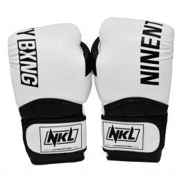 Guantes de boxeo NKL Ninety (blanco/negro)