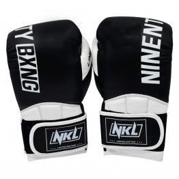 Guantes de boxeo NKL Ninety (negro/blanco)