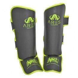 Espinilleras NKL P.U. Ares (gris/verde)