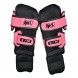 Espinilleras NKL P.U. Ares (rosa/negro)